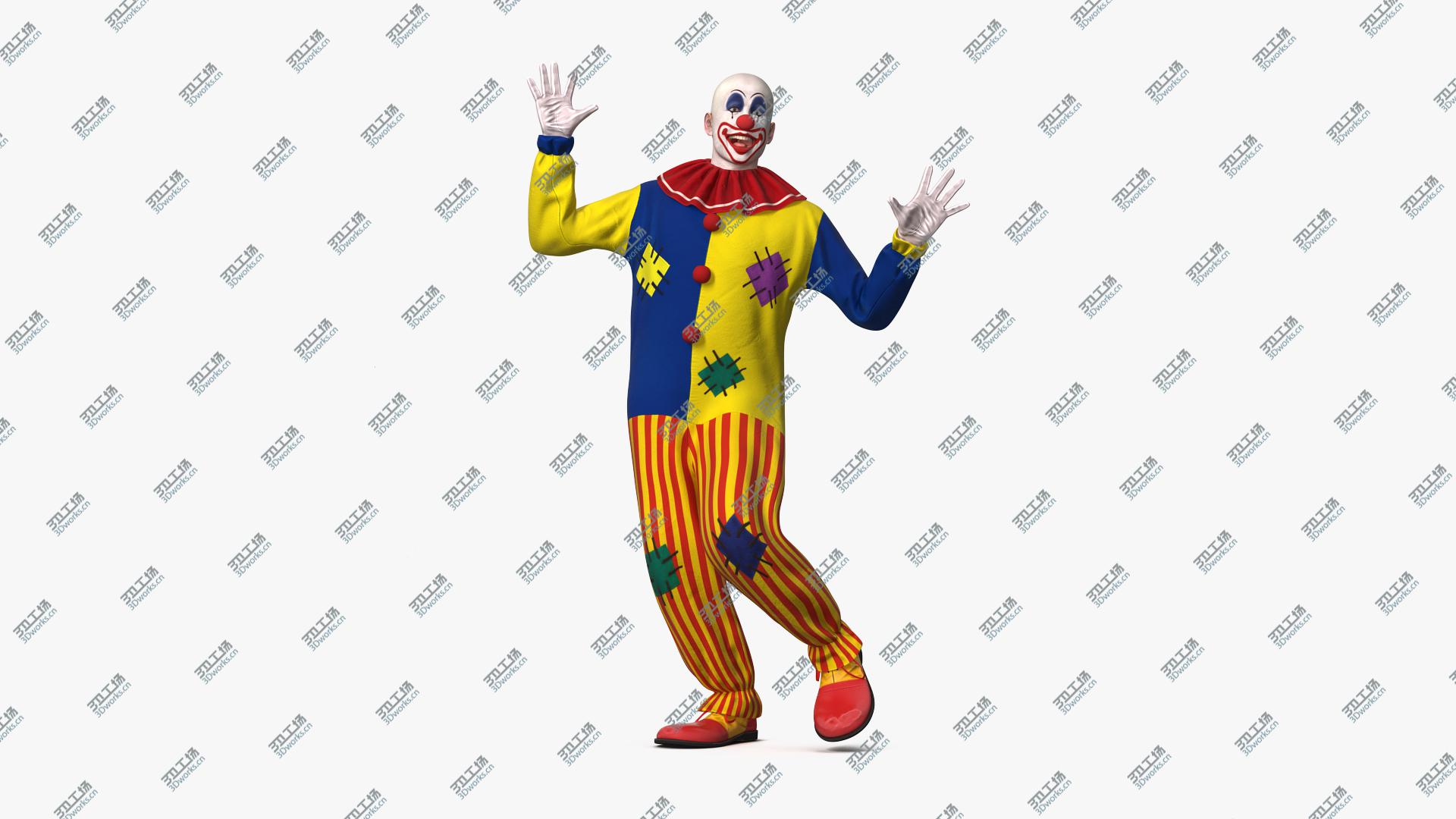 images/goods_img/202104093/Bald Clown Dancing Pose 3D/1.jpg